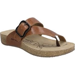 Josef Seibel Tonga 77 | Zehentrenner Für Damen | Beige Tonga 77, Camel Zehentrenner - Camel