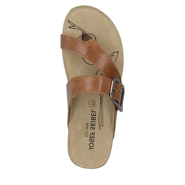 Josef Seibel Tonga 77 | Zehentrenner Für Damen | Beige Tonga 77, Camel Zehentrenner - Camel – Bild 16