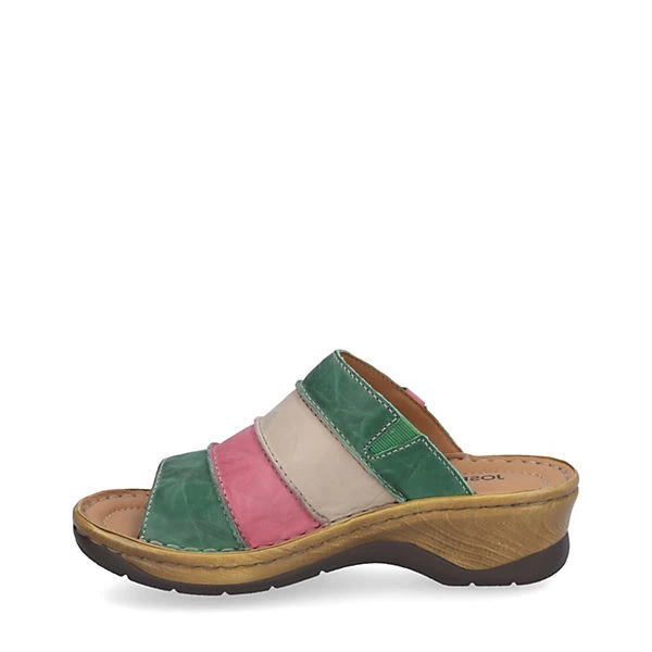 Josef Seibel Catalonia 64 | Clog Für Damen | Grün Catalonia 64, Tanne-multi Clogs - Grün – Bild 12