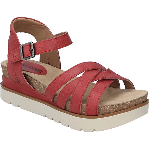 Josef Seibel Clea 14 | Sandale Für Damen | Rot Clea 14, Rot Klassische Sandalen - Rot
