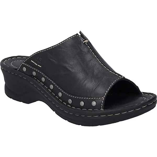 Josef Seibel Catalonia 80 | Clog Für Damen | Schwarz Catalonia 80, Schwarz Clogs - Schwarz
